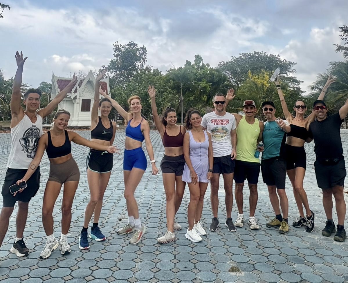 Founders running club at Kin Haus